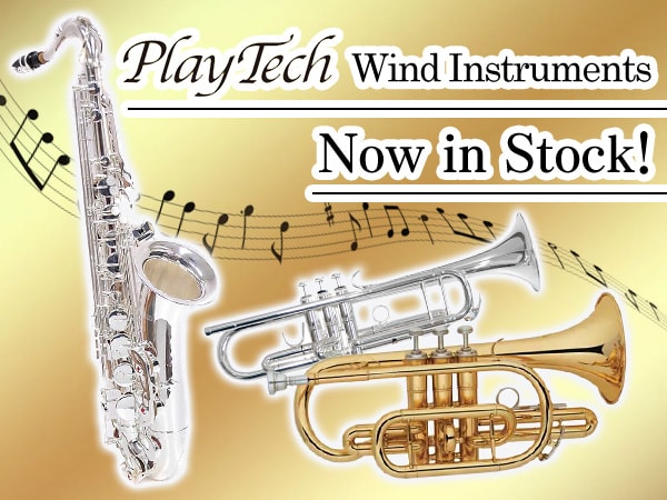 PLAYTECH wind instruments now in stock!