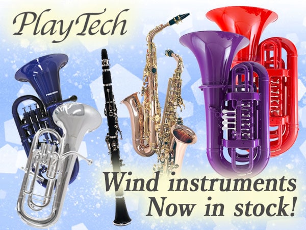 PLAYTECH wind instruments now in stock!