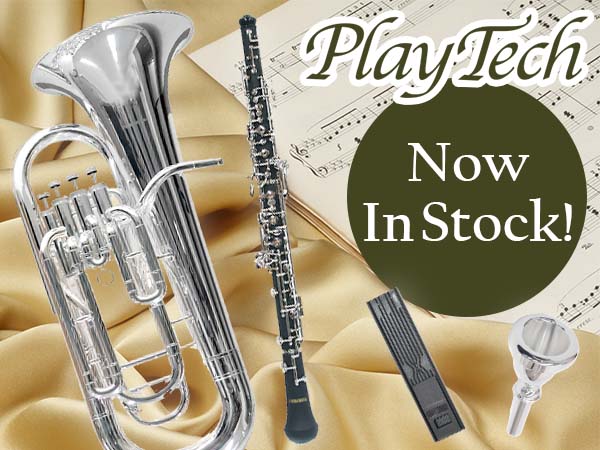 PLAYTECH wind instruments now in stock!