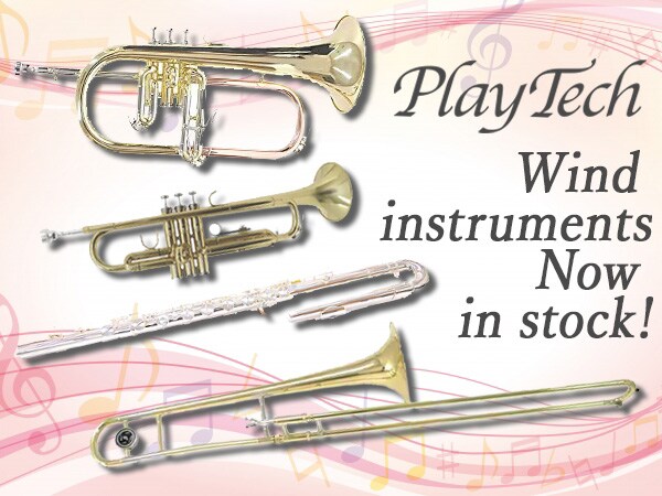 PLAYTECH wind instruments in stock!