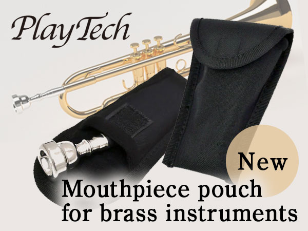PLAYTECH introduces a new mouthpiece pouch for brass instruments!