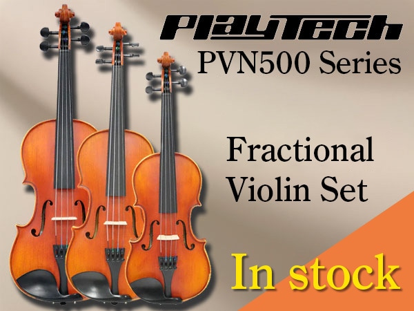 PLAYTECH Fractional Violin Set 