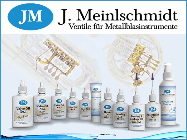 管楽器のバルブメーカー「J.Meinlschmidt」の取扱開始！