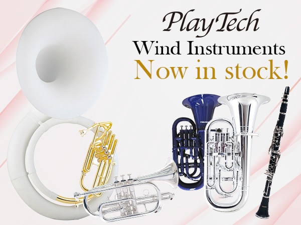 Playtech wind instruments are all in stock!