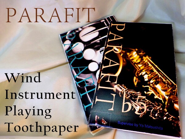 PARAFIT, a wind instrument playing toothpaper, is now available!