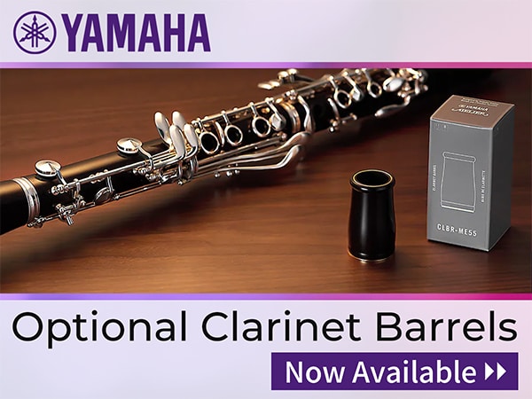Now Available: YAMAHA Optional Clarinet Barrels!