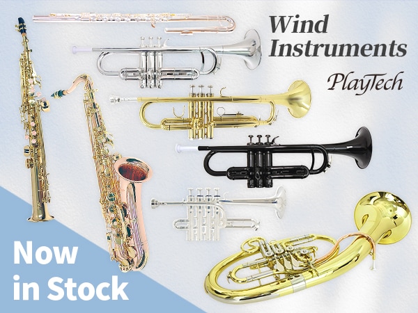 PLAYTECH Wind Instruments Now in Stock!