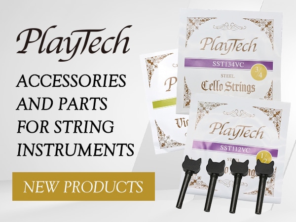 [New Products] New PLAYTECH Accessories and Parts for String Instruments Are Here!