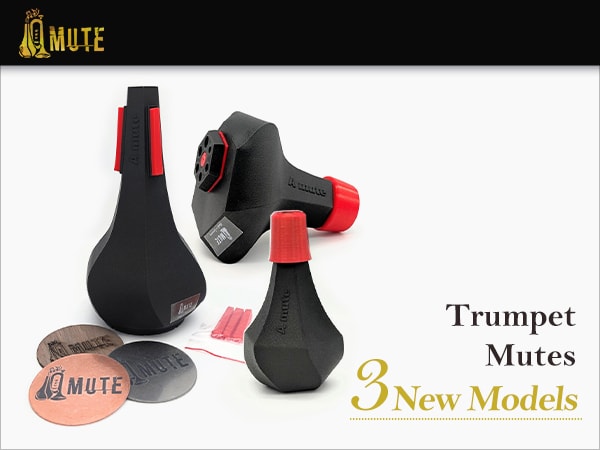 [New Products] Three New Models of “A mute” Trumpet Mutes Now Available!