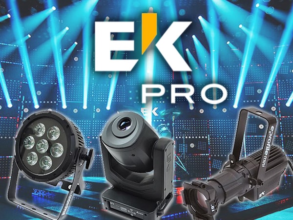 EK PRO / E3 Spot ムービングヘッド ムービングライト 舞台 イベント