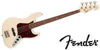 American Vintage II 1966 Jazz Bass Rosewood Olympic White
