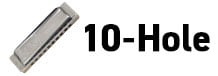 10-Hole Harmonica