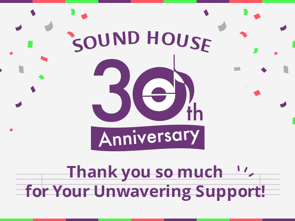 English Version of Sound House's 30th Anniversary Video Now on YouTube!