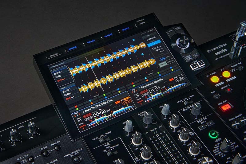 XDJ-RX3の3BAND WAVEFORM