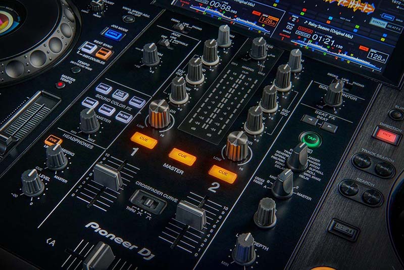 XDJ-RX3のミキサー