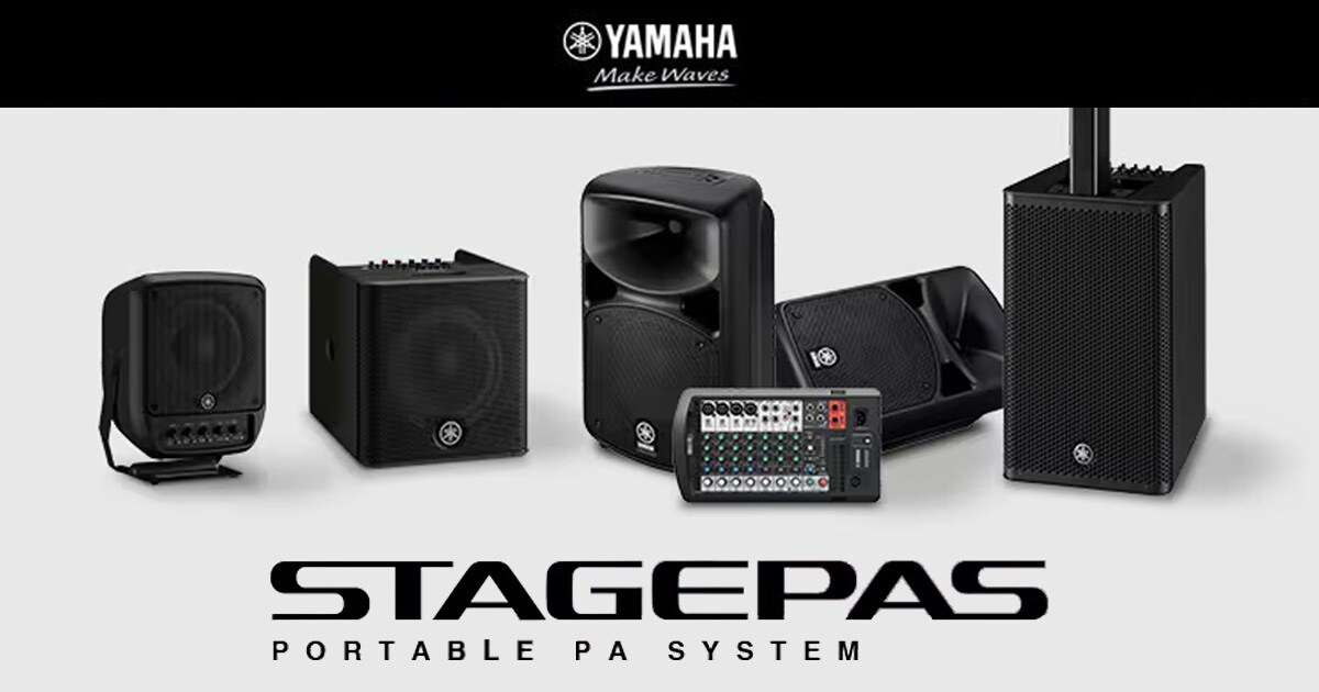 いつでも、どこでも、ステージに - ヤマハ STAGEPASシリーズ｜サウンド