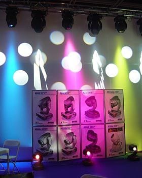 ROBE SHOW LIGHTINGのブース