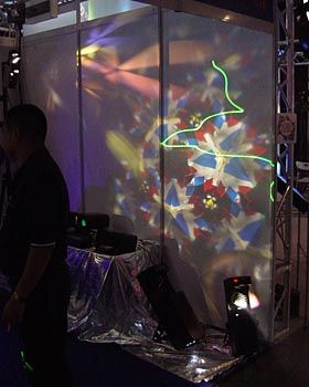 3Dエフェクト&レーザーの演出